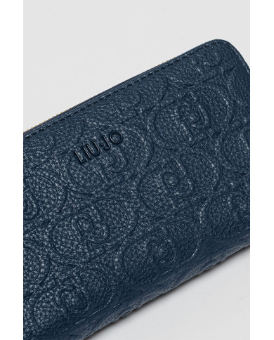 PORTAFOGLIO LIU JO DONNA WALLET DRESS BLU 10X19X2CM 
