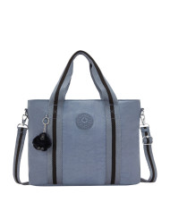 BORSA KIPLING MINTA L BLUE STONE 30X17,5X44CM KPKI78076FB1 