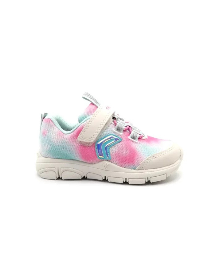 SNEAKERS GEOX BIMBA J N. TORQUE G. A PR.SH.ME+SYN WHITE/WATERSEA  TG:38 J258HA 07SBC C0817/B