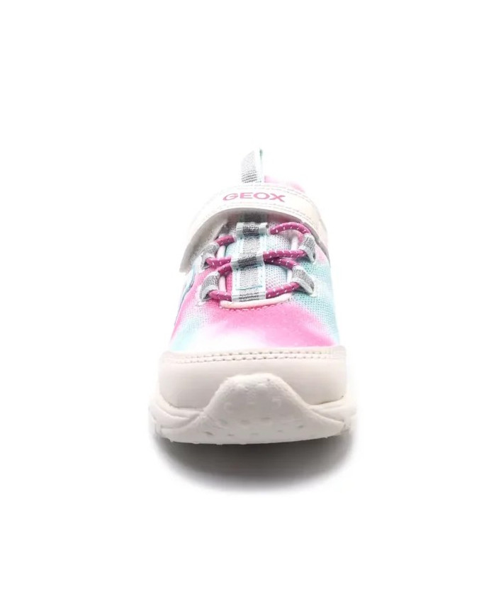 SNEAKERS GEOX BIMBA J N. TORQUE G. A PR.SH.ME+SYN WHITE/WATERSEA  TG:38 J258HA 07SBC C0817/B