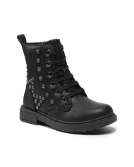 STIVALETTO GEOX BAMBINA J ECLAIR G. O- TUMB.SYNT.LEA ANFIBIETTO BIMBA CON BORCHIETTE TG:28-29 J169QO 000BU C9999/B