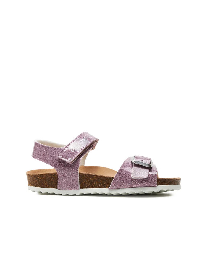 SANDALI GEOX BAMBINA J ADRIEL G. C - VERN.GLITTER   PINK J028MC 000KC C8004/A
