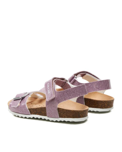 SANDALI GEOX BAMBINA J ADRIEL G. C - VERN.GLITTER   PINK J028MC 000KC C8004/A