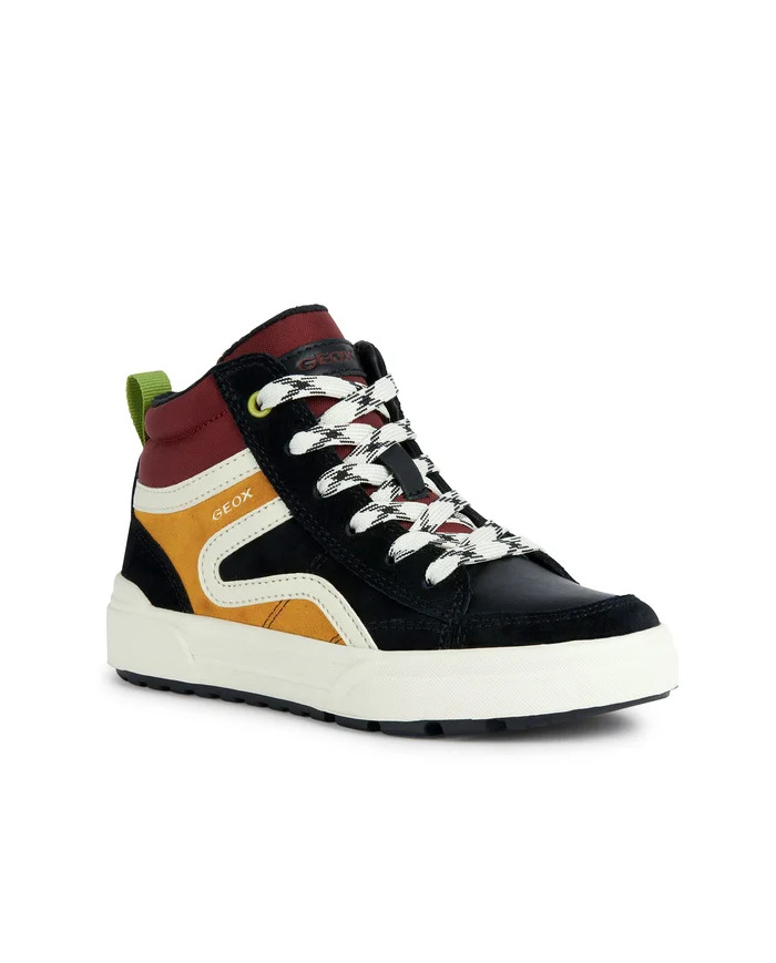 SNEAKERS  J WEEMBLE B. A - SCAM.+NYLON BLACK/YELLOW J36HAA 022FU C0054/A