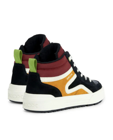 SNEAKERS  J WEEMBLE B. A - SCAM.+NYLON BLACK/YELLOW J36HAA 022FU C0054/A