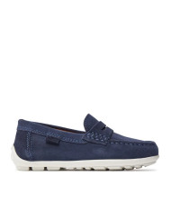 MOCASSINI GEOX BAMBINO J NEW FAST B. A - SCAM.  NAVY/WHITE J826CA 00022 C4211/B 