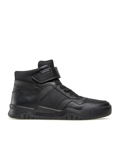 SNEAKERS ALTA GEOX BAMBINO PERTH B.E-TUMB.GBK+NYLON BLACK J267RE 0FEFU C9999
