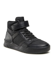 SNEAKERS ALTA GEOX BAMBINO PERTH B.E-TUMB.GBK+NYLON BLACK J267RE 0FEFU C9999