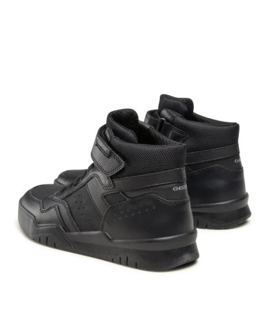 SNEAKERS ALTA GEOX BAMBINO PERTH B.E-TUMB.GBK+NYLON BLACK J267RE 0FEFU C9999