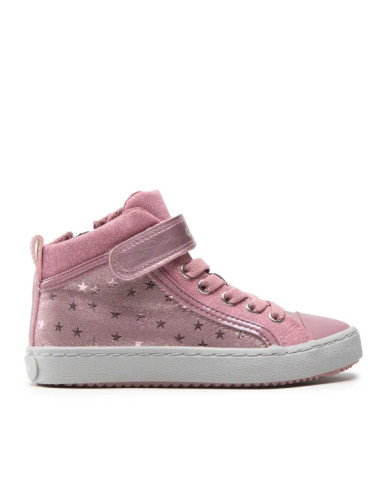 SNEAKERS GEOX BAMBINA J KALISPERA G. I - SC.SI+GB PE DK PINK J744GI 0DHAJ C8006/B