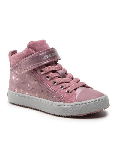 SNEAKERS GEOX BAMBINA J KALISPERA G. I - SC.SI+GB PE DK PINK J744GI 0DHAJ C8006/B