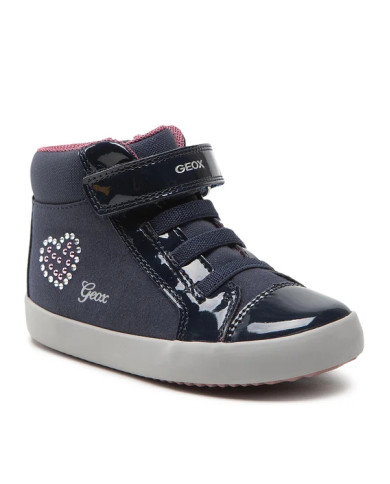 SNEAKEARS GEOX PRIMI PASSI BAMBINA B GISLI G.A -GBK SUE+GBK PAT NAVY B261MA 0AU02 C4002
