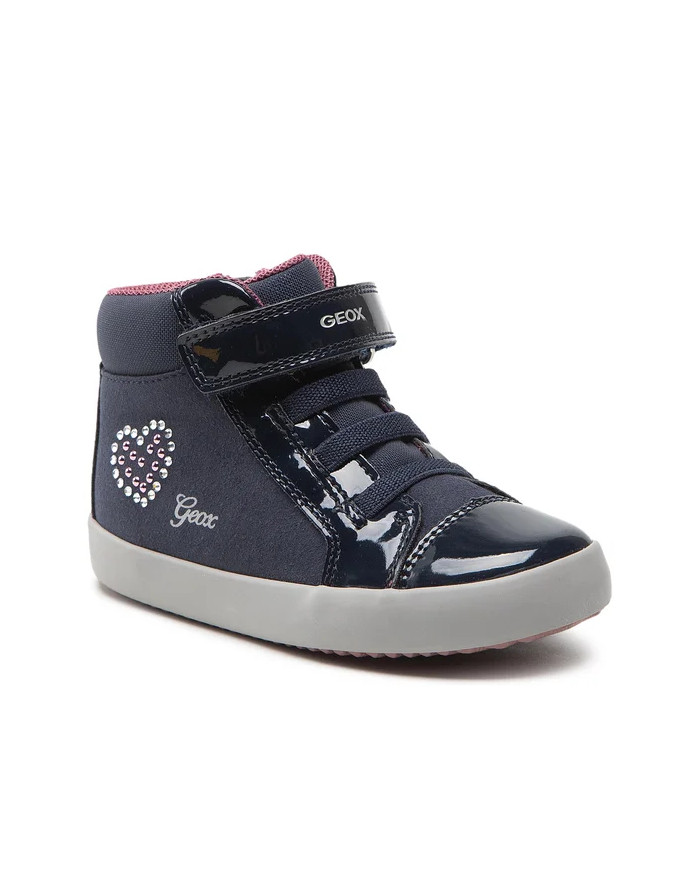 SNEAKEARS GEOX PRIMI PASSI BAMBINA B GISLI G.A -GBK SUE+GBK PAT NAVY B261MA 0AU02 C4002