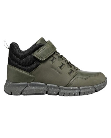 SNEAKERS BAMBINO GEOX GREEN/BLACK 28-35 J949XA 032FU C0450/A