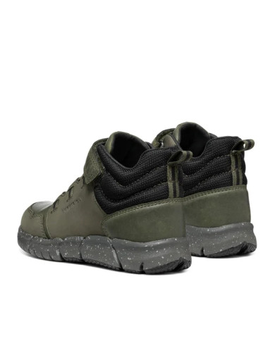 SNEAKERS BAMBINO GEOX GREEN/BLACK 28-35 J949XA 032FU C0450/A