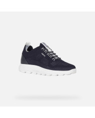 SNEAKERS GEOX DONNA SPHERICA IN TESSUTO BLU NAVY D15NUA 0006K C4002