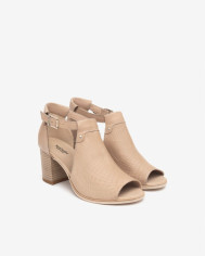 TRONCHETTI NEROGIARDINI DONNALUCKY CHAMPAGNE LUCKY CHAMPAGNE TR GROTTE NATURALE 9 TACCO 7 CM E512690D/439