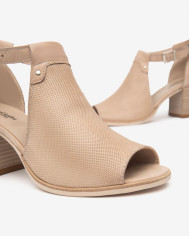 TRONCHETTI NEROGIARDINI DONNALUCKY CHAMPAGNE LUCKY CHAMPAGNE TR GROTTE NATURALE 9 TACCO 7 CM E512690D/439