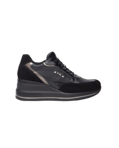 SNEAKERS NEGORIARDINI DONNA VELOUR INCANTO 225 ETOILE JEANS NAPPA PANDORA BLU 69 T.BRILL I514130D/207