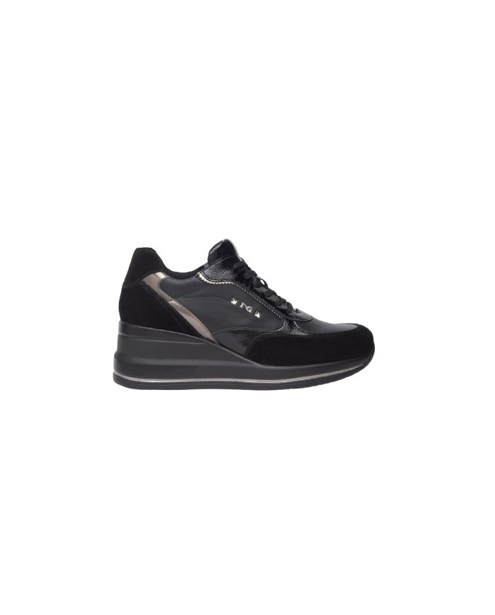 SNEAKERS NEGORIARDINI DONNA VELOUR INCANTO 225 ETOILE JEANS NAPPA PANDORA BLU 69 T.BRILL I514130D/207