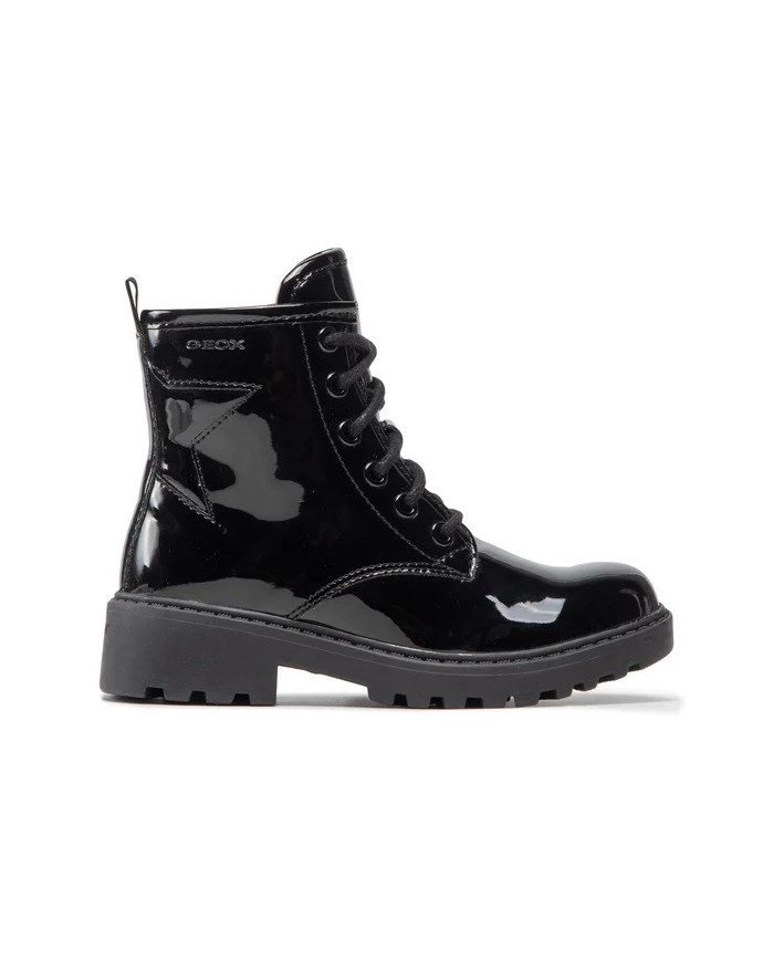 STIVALETTO GEOX BAMBINA  J CASEY G. G - VERN.SINT. BLACK 29-33 J9420G 000HH C9999/A