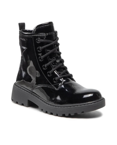 STIVALETTO GEOX BAMBINA  J CASEY G. G - VERN.SINT. BLACK 29-33 J9420G 000HH C9999/A