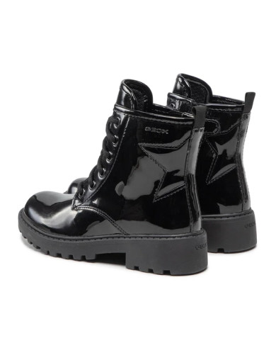 STIVALETTO GEOX BAMBINA  J CASEY G. G - VERN.SINT. BLACK 29-33 J9420G 000HH C9999/A