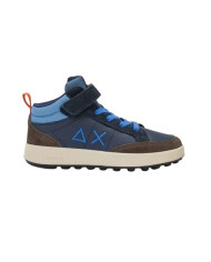 SNEAKERS SUN68 SHOE BOY'S GENIUS MID (KID) NAVY BLUE TG:30-34 Z45335K 07