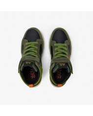 SNEAKERS SUN68 SHOE BOY'S GENIUS MID (KID) MILITARE SCURO TG:30-34 Z45335K 74