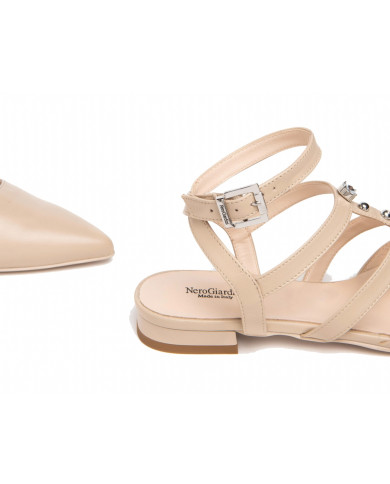 BALLERINE NEROGIARDINI DONNA NAPPA PANDORA LINO MICROLITE AMANTEA E307090DE/453