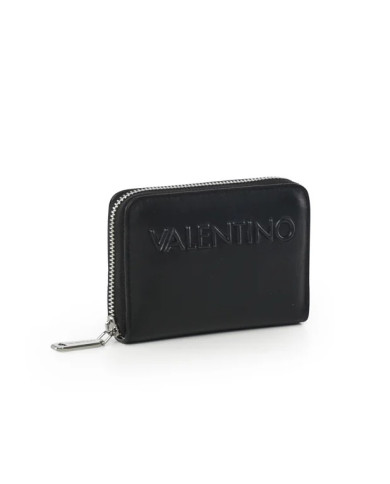 PORTAFOGLIO  MARIO VALENTINO DONNA ZIP NERO 9,5X13X2,5CM VPS6V2137/NERO