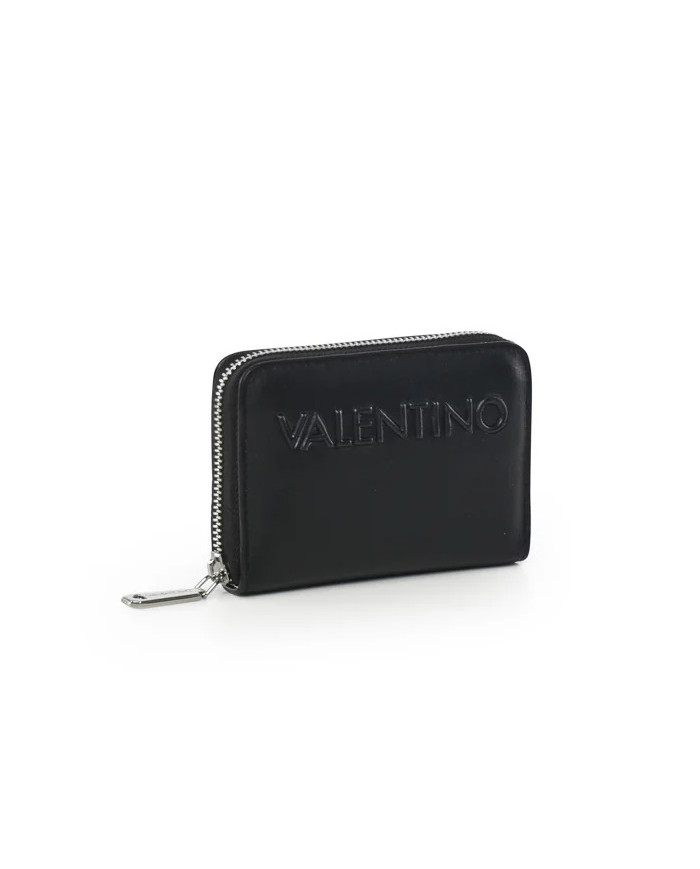 PORTAFOGLIO  MARIO VALENTINO DONNA ZIP NERO 9,5X13X2,5CM VPS6V2137/NERO
