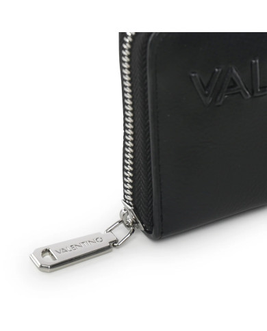 PORTAFOGLIO  MARIO VALENTINO DONNA ZIP NERO 9,5X13X2,5CM VPS6V2137/NERO