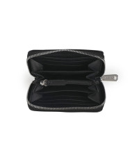 PORTAFOGLIO  MARIO VALENTINO DONNA ZIP NERO 9,5X13X2,5CM VPS6V2137/NERO