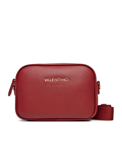 BORSA A TRACOLLA MARIO VALENTINO DONNA NEVER  VBS8GL15 ROSSOSCURO