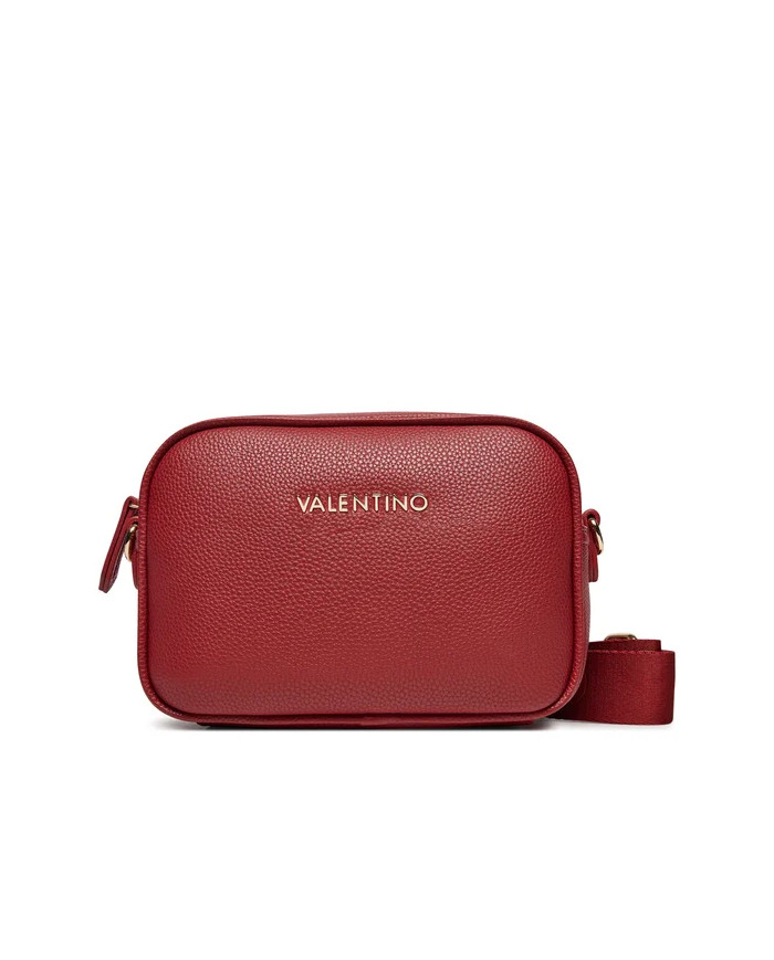 BORSA A TRACOLLA MARIO VALENTINO DONNA NEVER  VBS8GL15 ROSSOSCURO