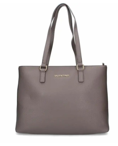 BORSA A SPALLA MARIO VALENTINO DONNA SHOPPING NEVER NERO 27X36.5X13CM VBS8GL01 TAUPE