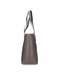 BORSA A SPALLA MARIO VALENTINO DONNA SHOPPING NEVER NERO 27X36.5X13CM VBS8GL01 TAUPE