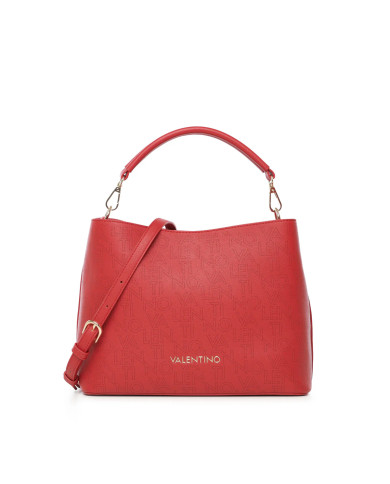 BORSA A MANO  MARIO VALENTINO DONNA PRINCESS WAVE 22X29X13CM VBS6TE04/ROSSO