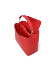 BORSA A MANO  MARIO VALENTINO DONNA PRINCESS WAVE 22X29X13CM VBS6TE04/ROSSO