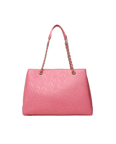 BORSA A SPALLA MARIO VALENTINO DONNA SHOPPING CORALLO 33/38X26X16CM VBS6V002/CORALLO  