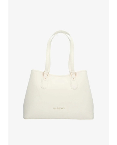 BORSA A SPALLA MARIO VALENTINO DONNA 36X26X15CM VBS7LX01 BIANCO
