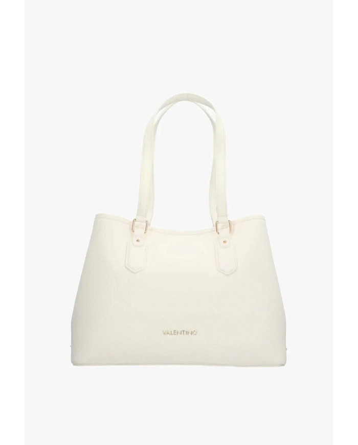 BORSA A SPALLA MARIO VALENTINO DONNA 36X26X15CM VBS7LX01 BIANCO