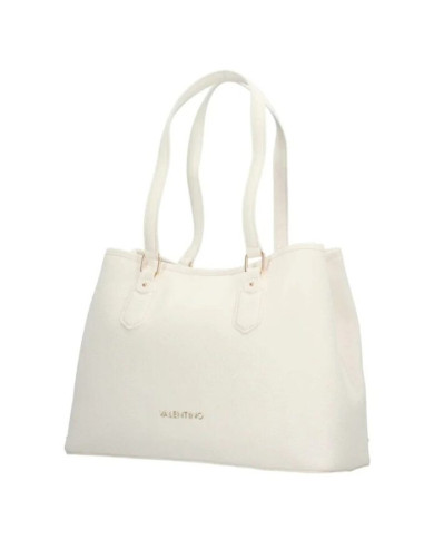 BORSA A SPALLA MARIO VALENTINO DONNA 36X26X15CM VBS7LX01 BIANCO