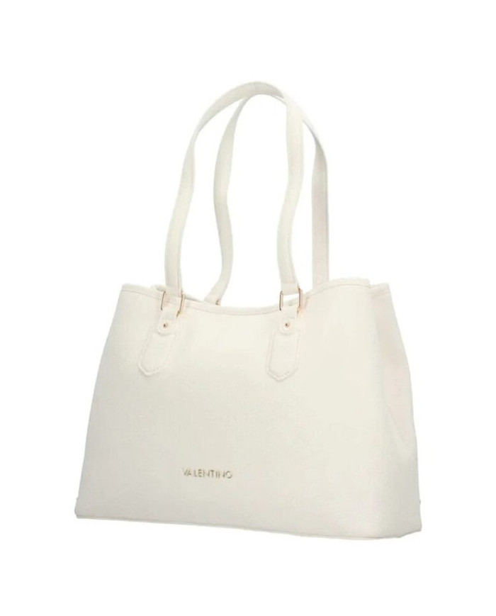 BORSA A SPALLA MARIO VALENTINO DONNA 36X26X15CM VBS7LX01 BIANCO