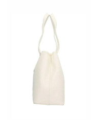 BORSA A SPALLA MARIO VALENTINO DONNA 36X26X15CM VBS7LX01 BIANCO
