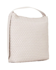 BORSA A SPALLA MARIO VALENTINO HOBO BAG SHANTEL 35X30X13CM VBS8Y607 ECRU