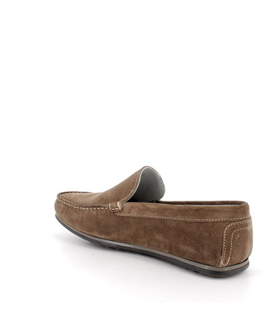 MOCASSINO IGI&CO UOMO SCAMOSCIATO TAUPE 7614011