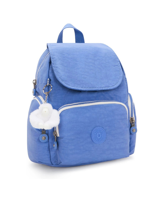 ZAINO KIPLING CITY ZIP MINI COCKTAIL BLUE 29X27X14CM 