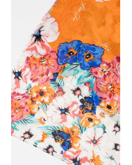 SCIARPA LIU JO STOLA SCARF/SHAWL FLOWERS 90X180CM 2A4054 T0300 Z9323 